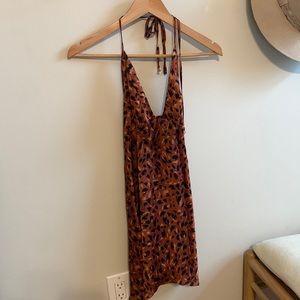 Free people leopard dress